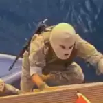 The video released by Iran of the boarding of two ships in the Strait of Hormuz