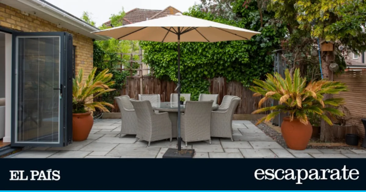 Umbrellas on sale to renew your garden or terrace this spring
