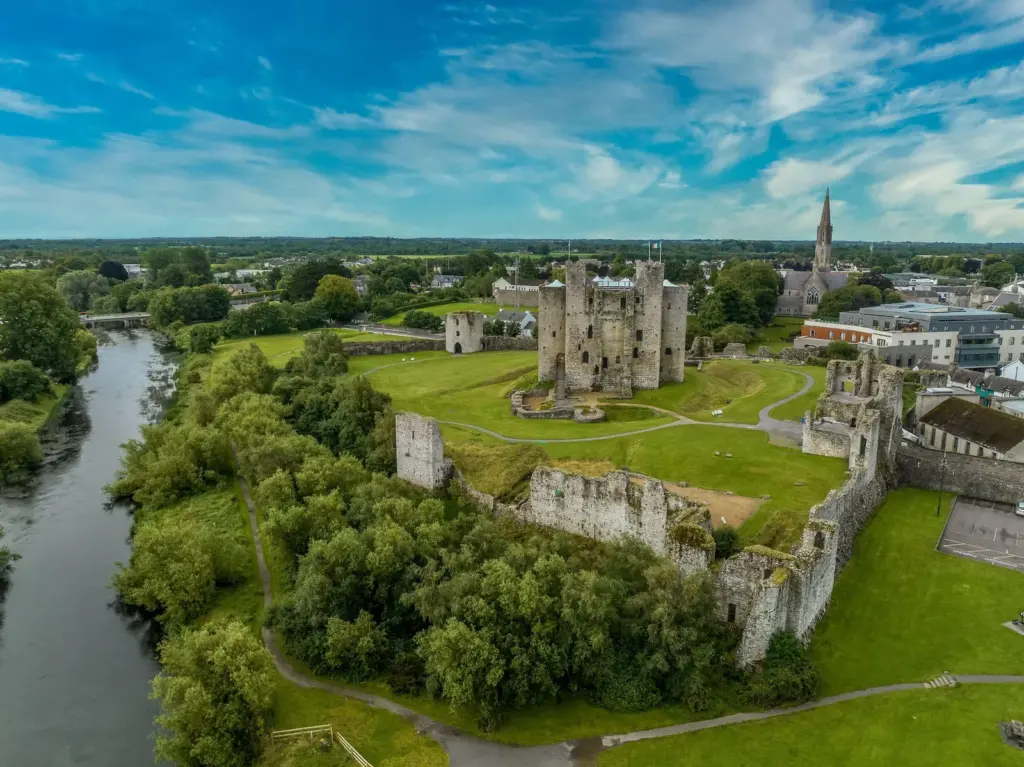 Trim Castle, in Ireland.