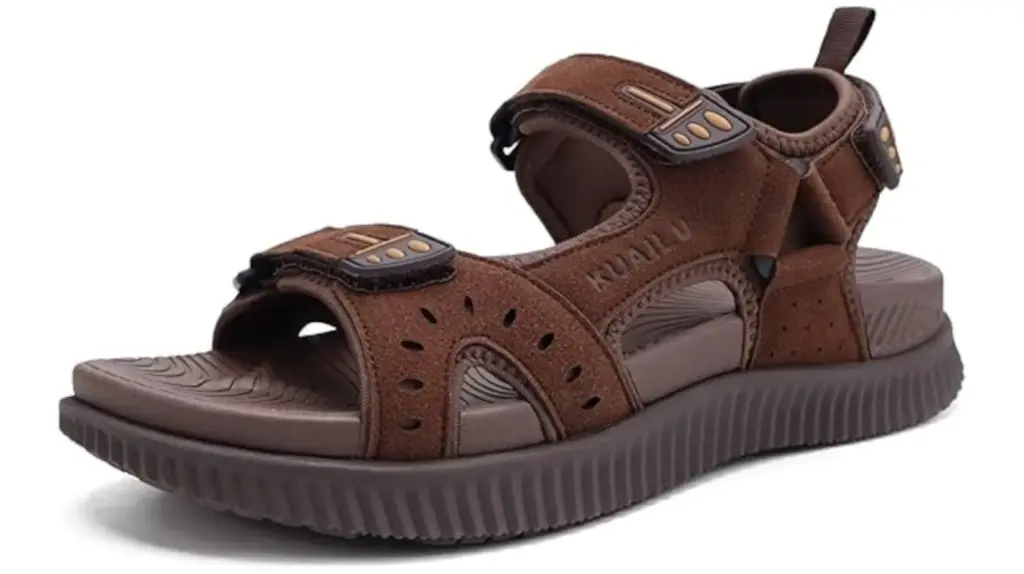 Men's orthopedic sandals.