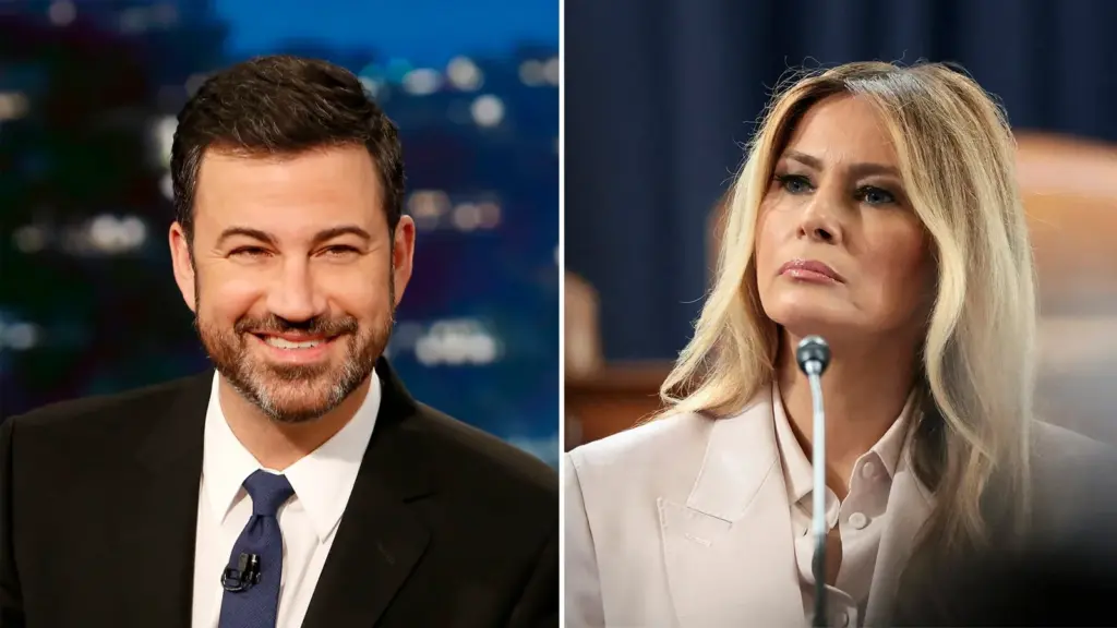 Melania Trump acusa a Jimmy Kimmel de “difundir el odio” y exige la cancelación de su programa