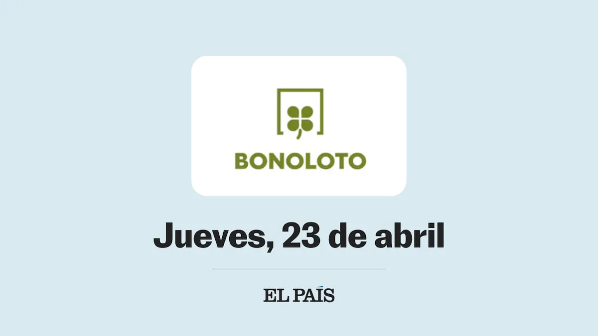 Bonoloto: check Thursday, April 23 draw