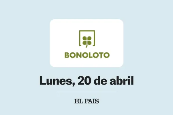 Bonoloto: check draw of Monday, April 20