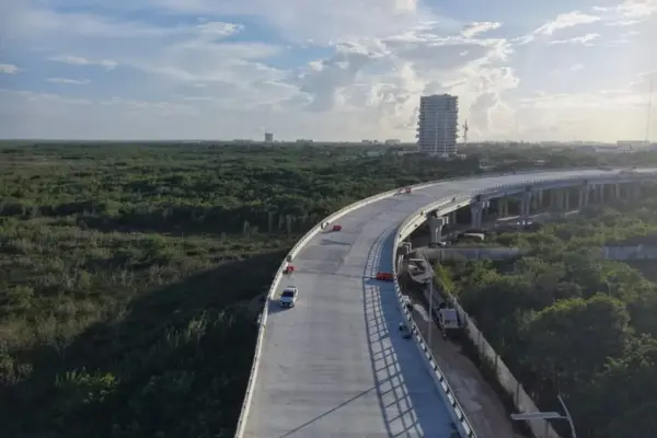 Nichupté Bridge: progress, cost overrun, and environmental impact of what will be the second longest in Latin America