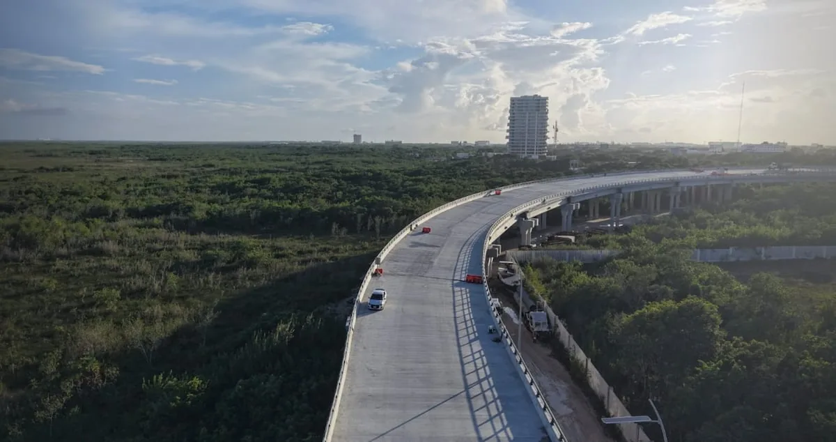 Nichupté Bridge: progress, cost overrun, and environmental impact of what will be the second longest in Latin America