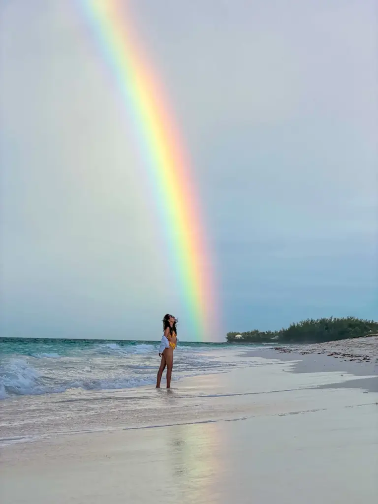 The Bahamas and its pink sand beaches, where the landscape becomes unreal