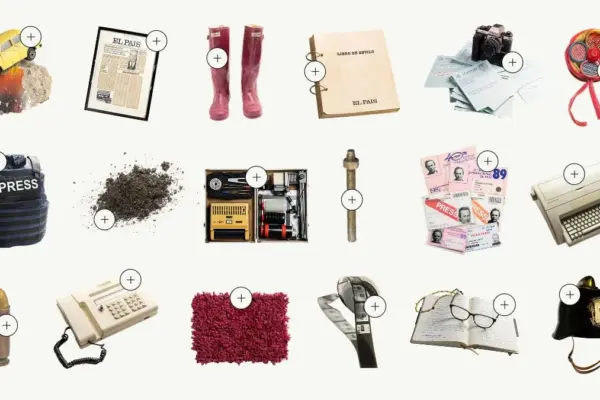 The trunk of memories: 30 objects that explain the history of EL PAÍS