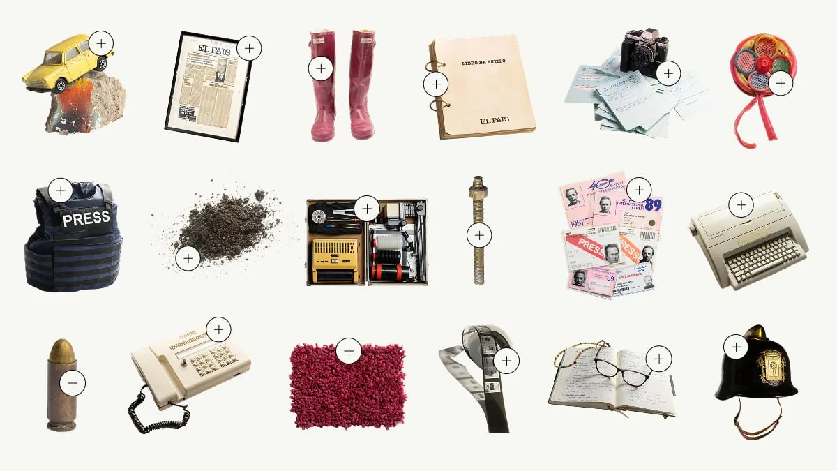 The trunk of memories: 30 objects that explain the history of EL PAÍS