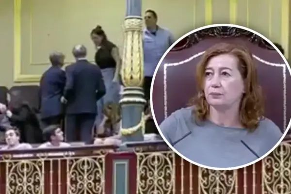 "Do something now, damn it!": a woman shouts from the Congress gallery during the vote on the extension of rental agreements