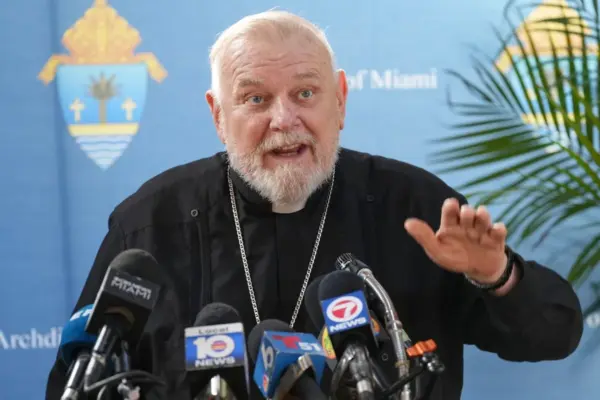 Trump cancels a million-dollar contract with a Catholic charity in Miami that serves migrant minors