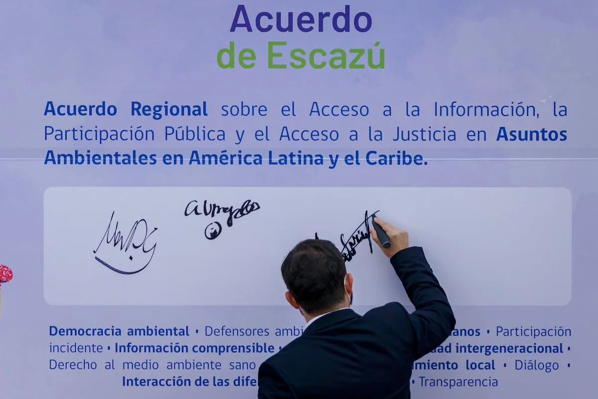 The Escazú Agreement conference begins: Latin America and the Caribbean must strengthen their environmental democracy