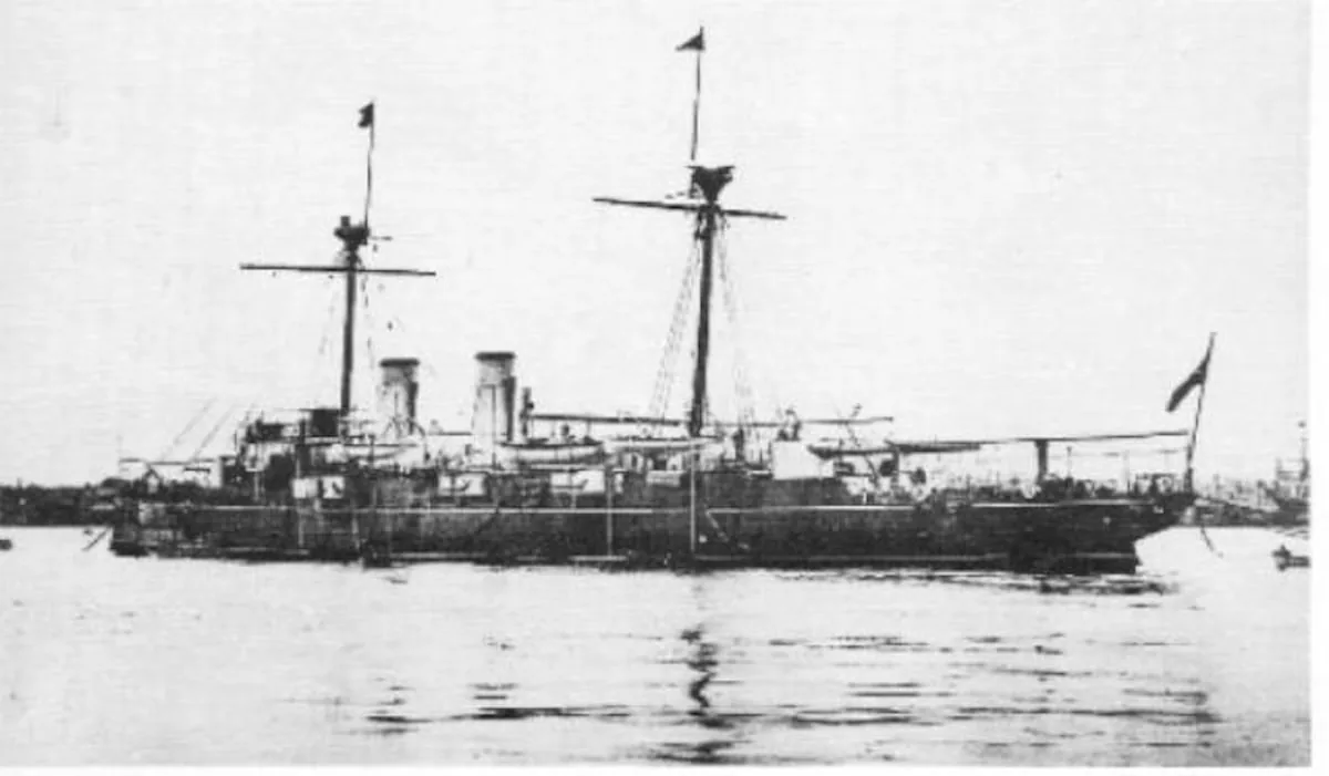 A physical-mathematical study points to the waters of Tarifa as the place where the great cruiser ‘Reina Regente’ sank in 1895