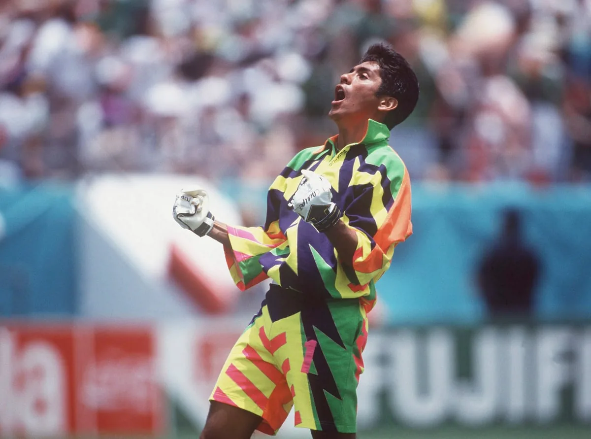 Jorge Campos, the most football-loving fashion icon