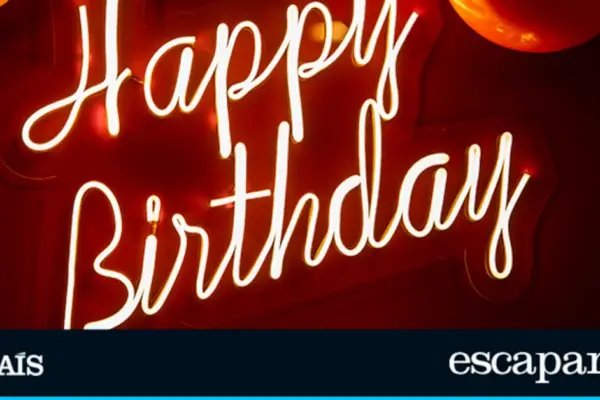 The LED light letters that are replacing garlands and balloons at parties