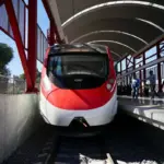 Suburban Train to AIFA: route, stations, fares, and accepted card