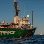 The new Gaza flotilla attempts to block a ship with alleged military supplies for Israel