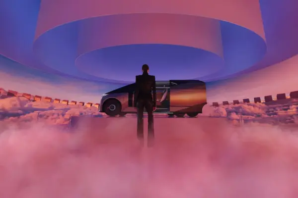 An immersive experience to redefine the car as a living space