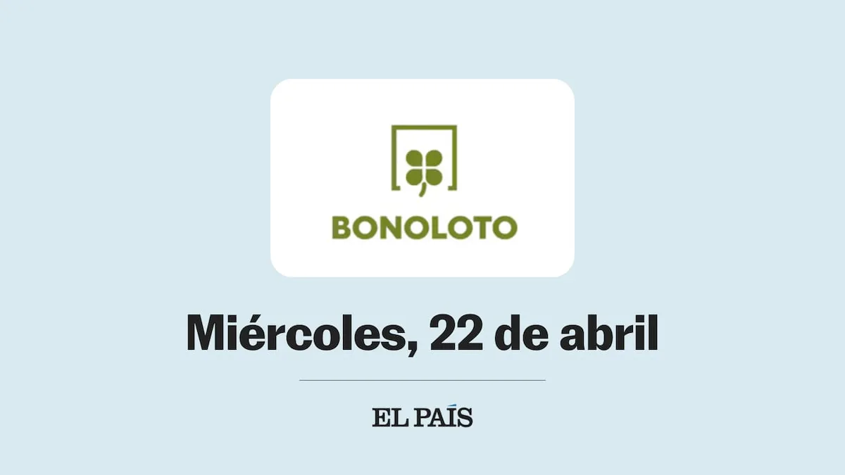 Bonoloto: check Wednesday, April 22 draw