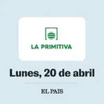 La Primitiva: check draw of Monday, April 20