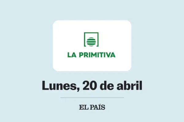 La Primitiva: check draw of Monday, April 20