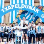 San Sebastián merges with Real Sociedad to celebrate the Cup