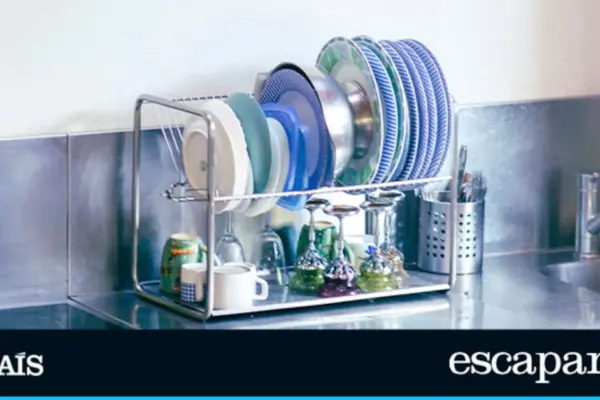 The solution for mini kitchens: Amazon's vertical dish rack that is a best-seller and does not rust