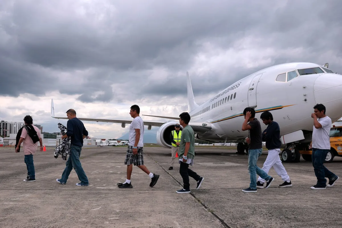 The United States deported 442,000 people in fiscal year 2025