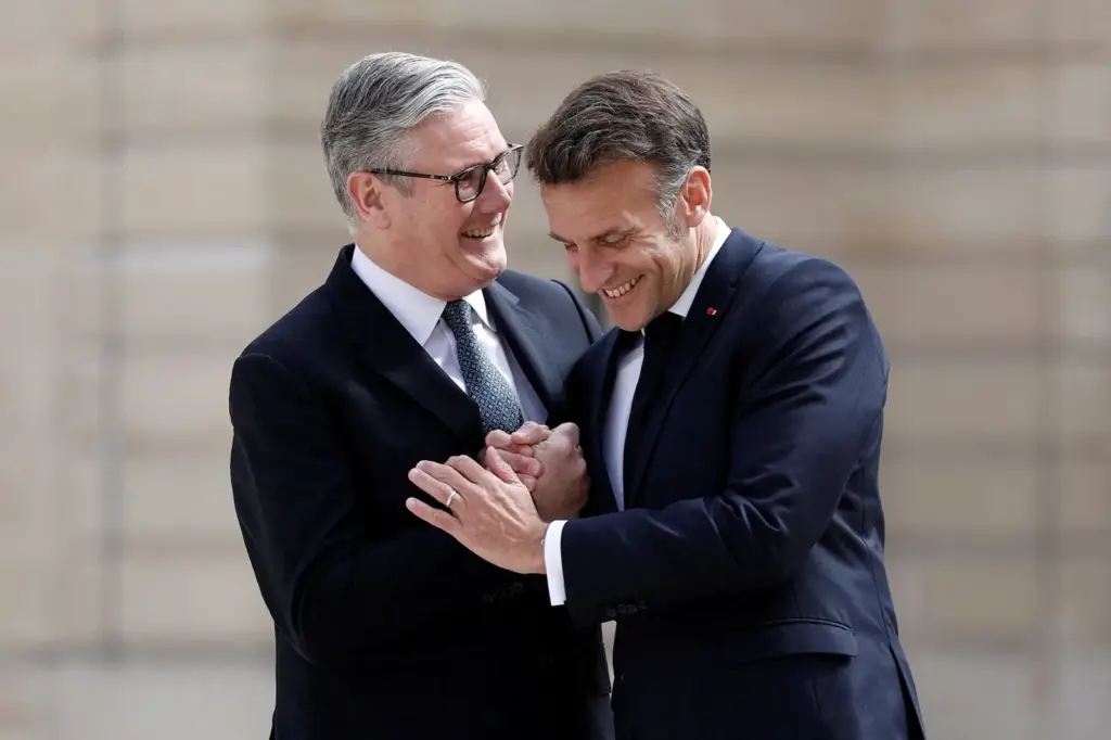 Macron and Starmer promote an international mission in Paris to secure the Strait of Hormuz when hostilities cease