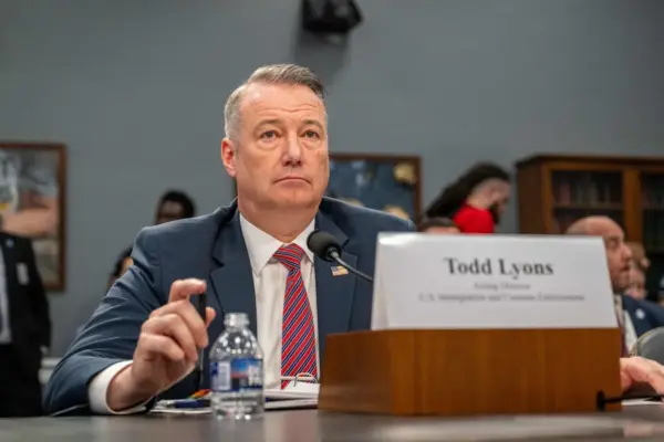 Acting Director of ICE, Todd Lyons, resigns