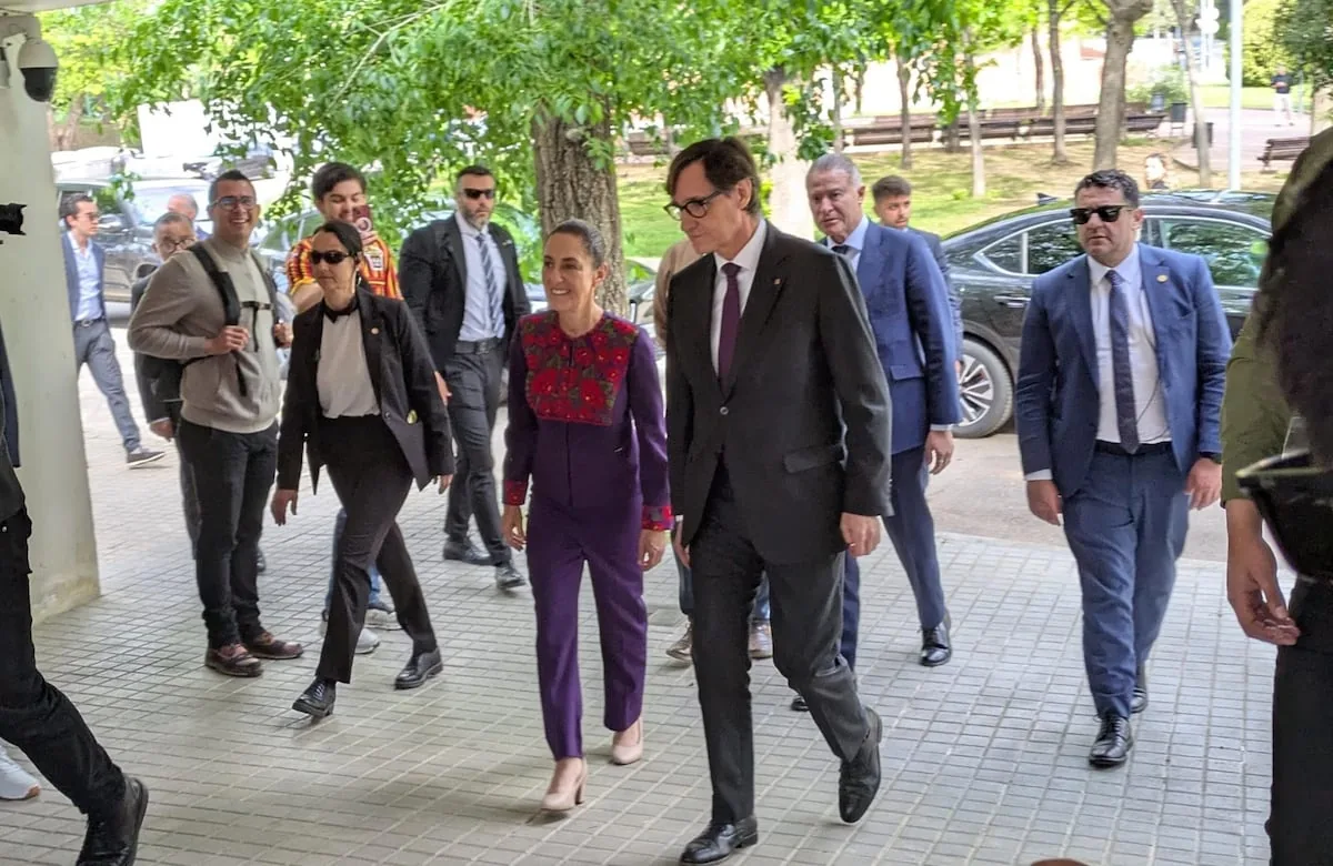 Sheinbaum and Illa showcase in Barcelona the technological alliance between Mexico and Catalonia