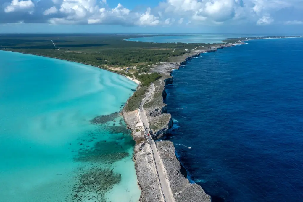 The Bahamas and its pink sand beaches, where the landscape becomes unreal