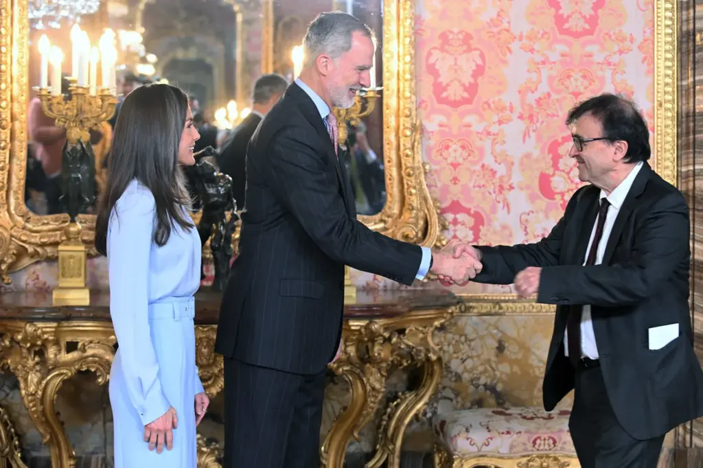 King Felipe recalls the importance of memory at the Cervantes Prize lunch