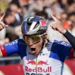 Remco Evenepoel speeds towards Liège, winning the Amstel Gold Race