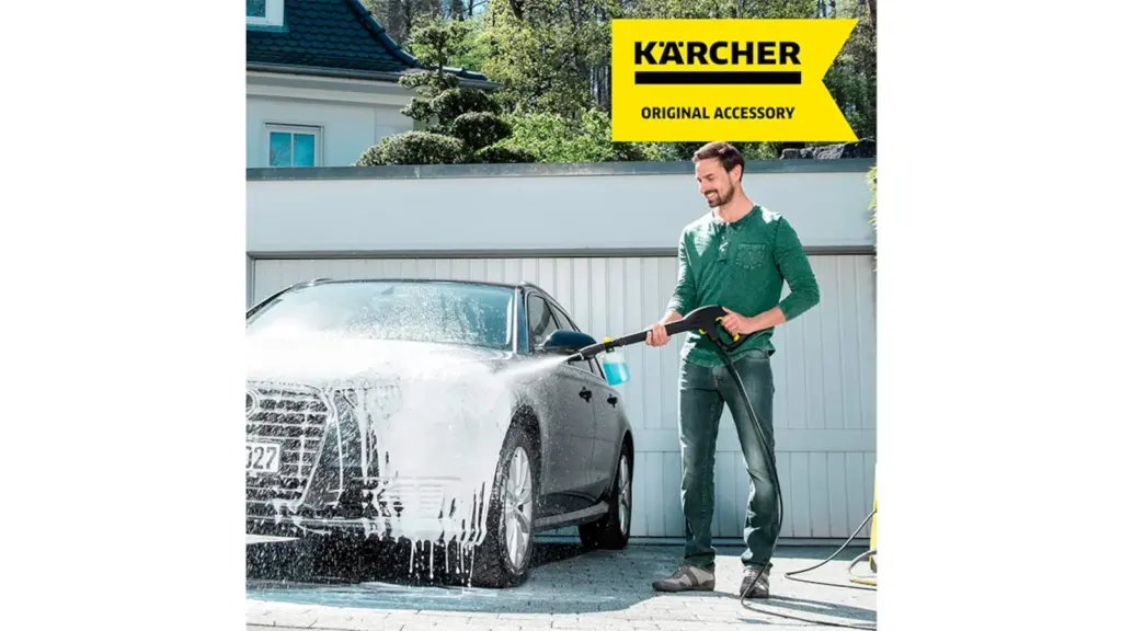 Foam nozzle for Kärcher on a white background.