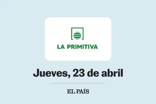 La Primitiva: check draw of Thursday, April 23