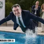 The tension between the PNV and the socialists explodes over an AI joke about Aitor Esteban