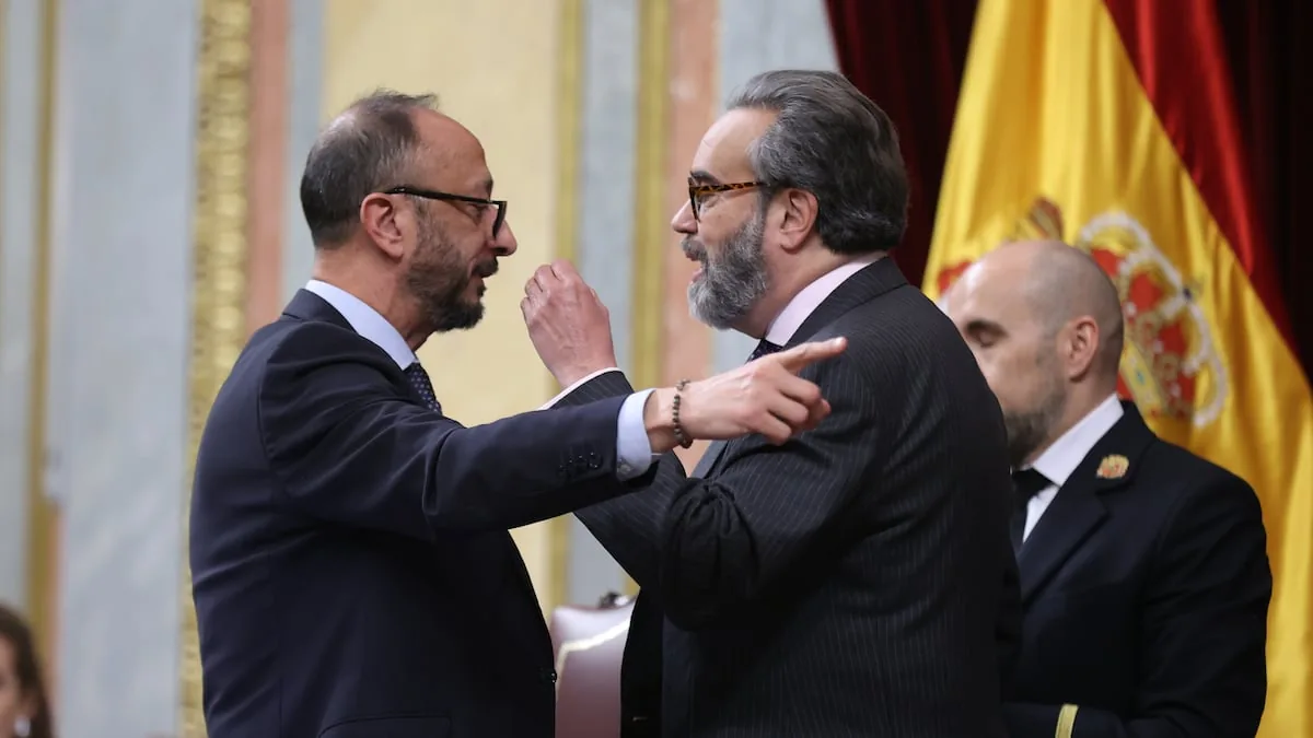 The Congress studies how to extend the expulsion of the Vox deputy who confronted the Presidency of the Cortes