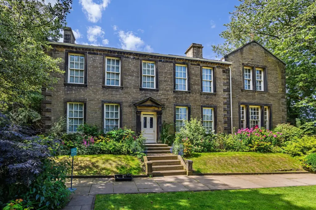 El Brontë Parsonage Museum en Haworth, Inglaterra.