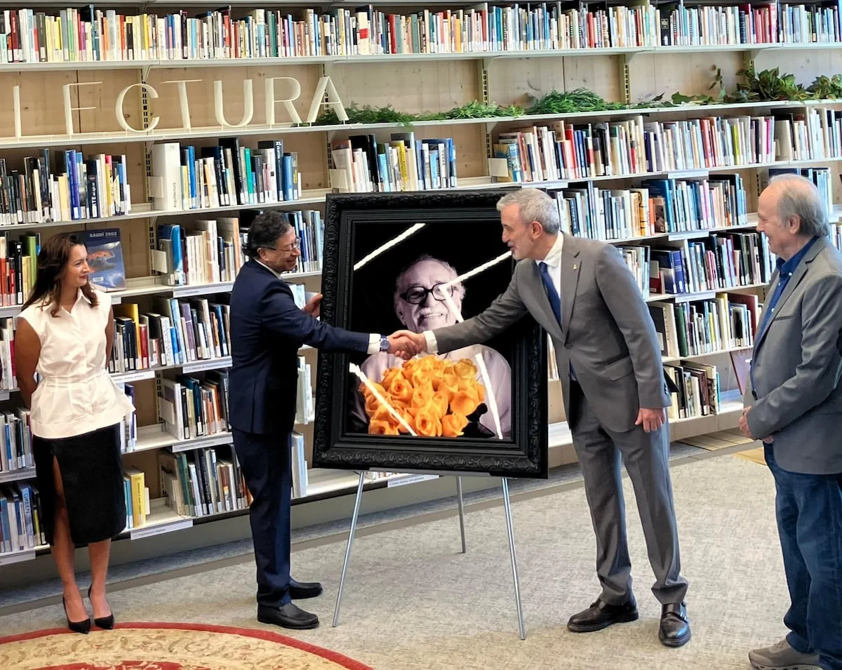 Barcelona and Colombia strengthen ties at the García Márquez Library