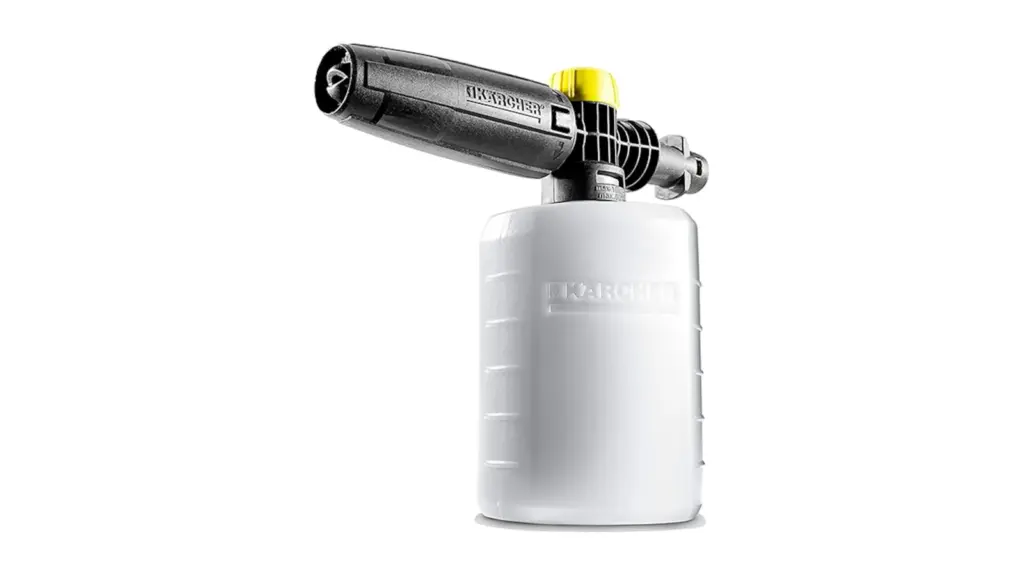 Foam nozzle for Kärcher on a white background.