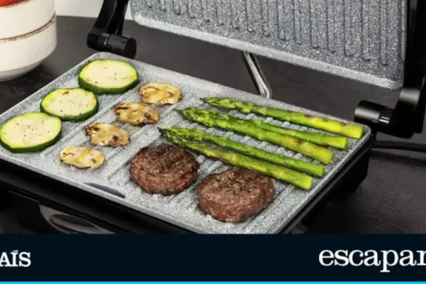 The electric grill with over 28,000 reviews that is conquering kitchens: perfect for meats, sandwiches, or vegetables