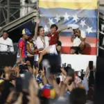 María Corina Machado proclaims in the heart of Madrid: “Today we begin the return home”