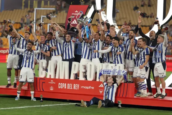 Marrero crowns Real Sociedad in an epic Cup final against Atlético