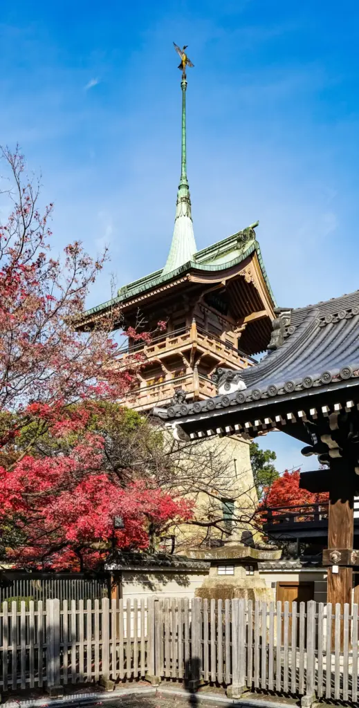 Kyoto during momiji.