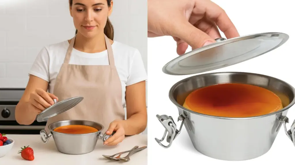 flanera con tapa