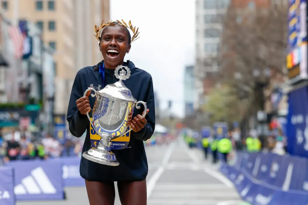 John Korir gifts a course record to the Boston Marathon, which celebrates its 130th edition
