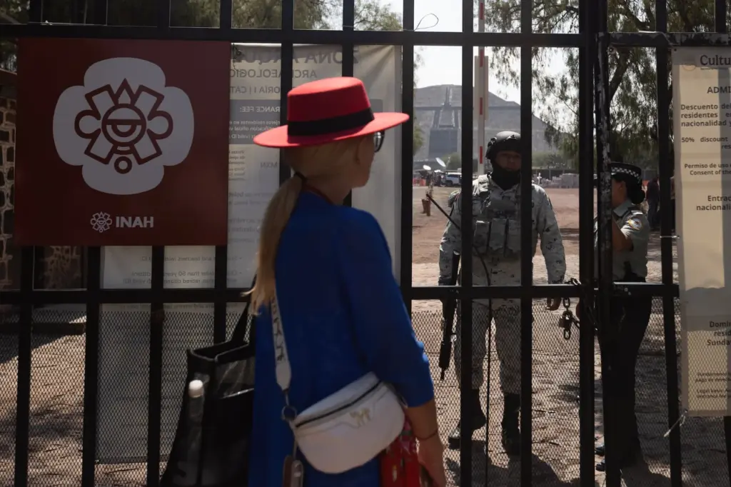 Teotihuacán reopens its doors two days after the tragedy: “I had many doubts about coming or not”