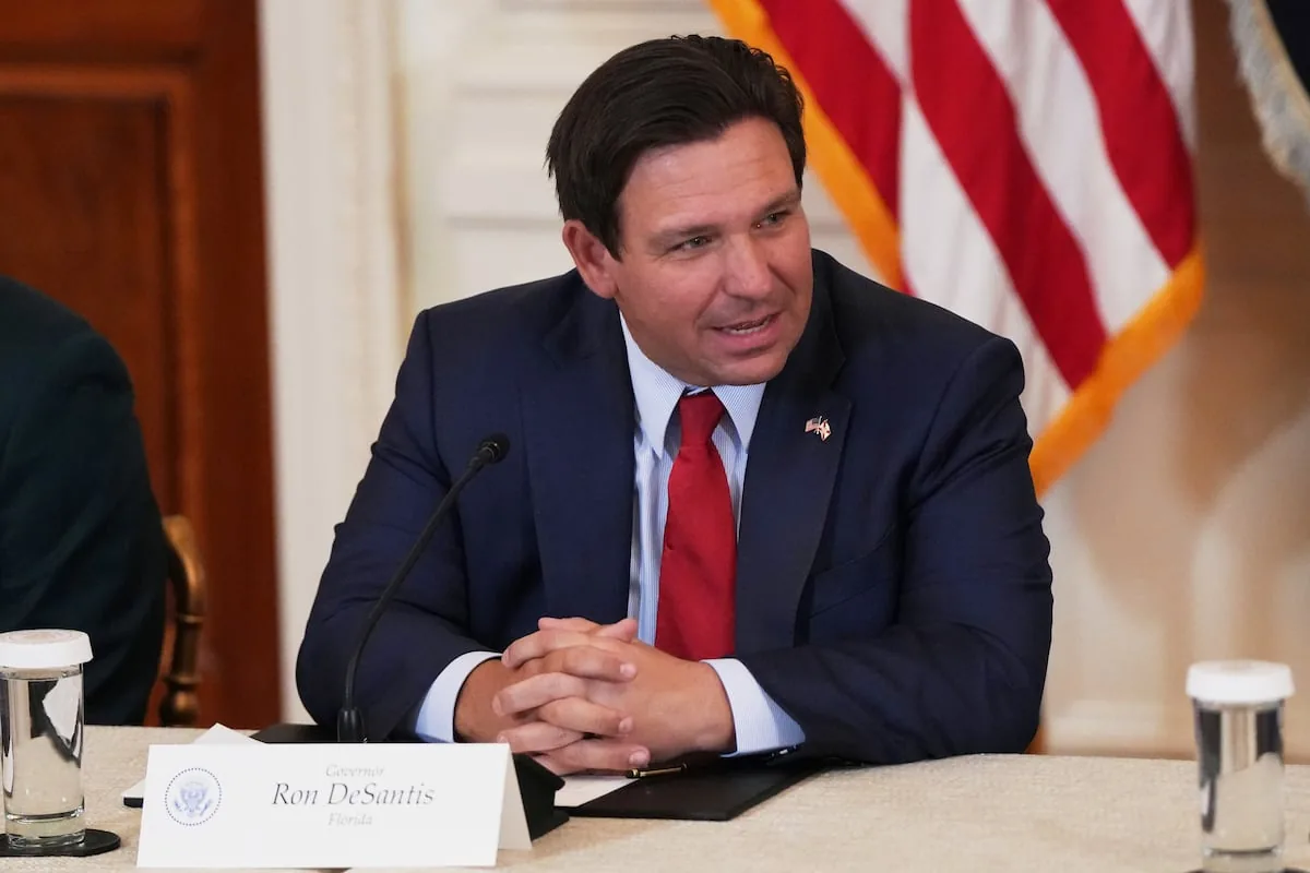 Ron DeSantis unveils a new electoral map for Florida designed to give four more seats to Republicans