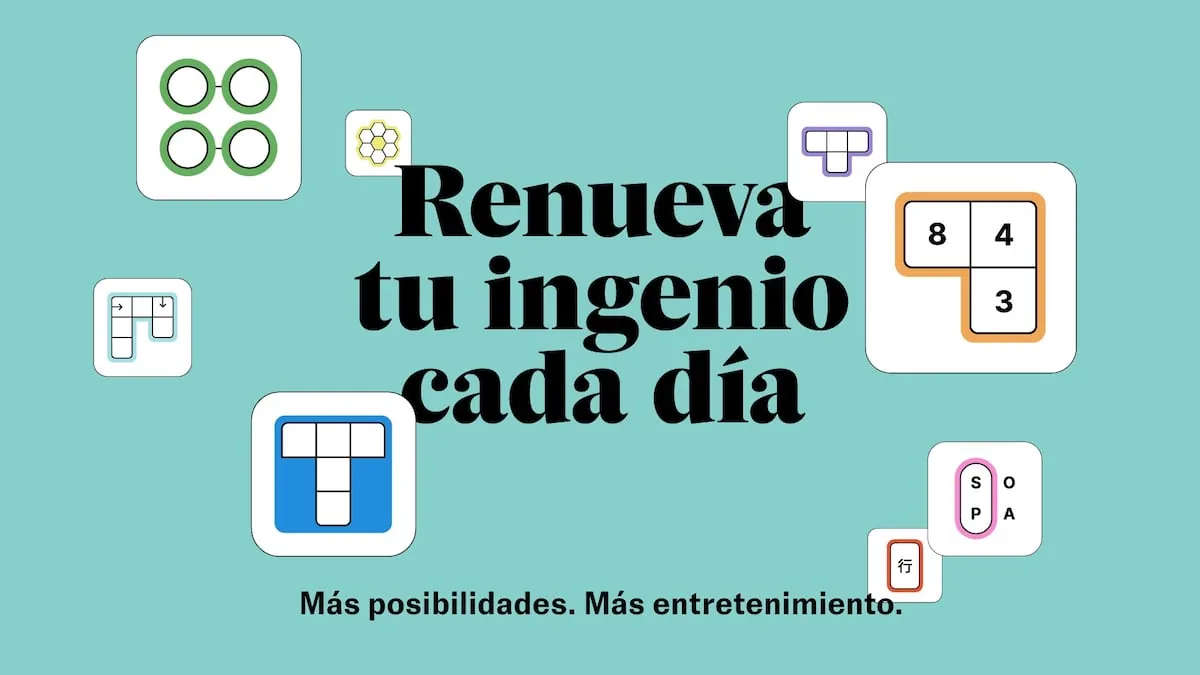 EL PAÍS relaunches its Games with a new design that improves the reader's experience