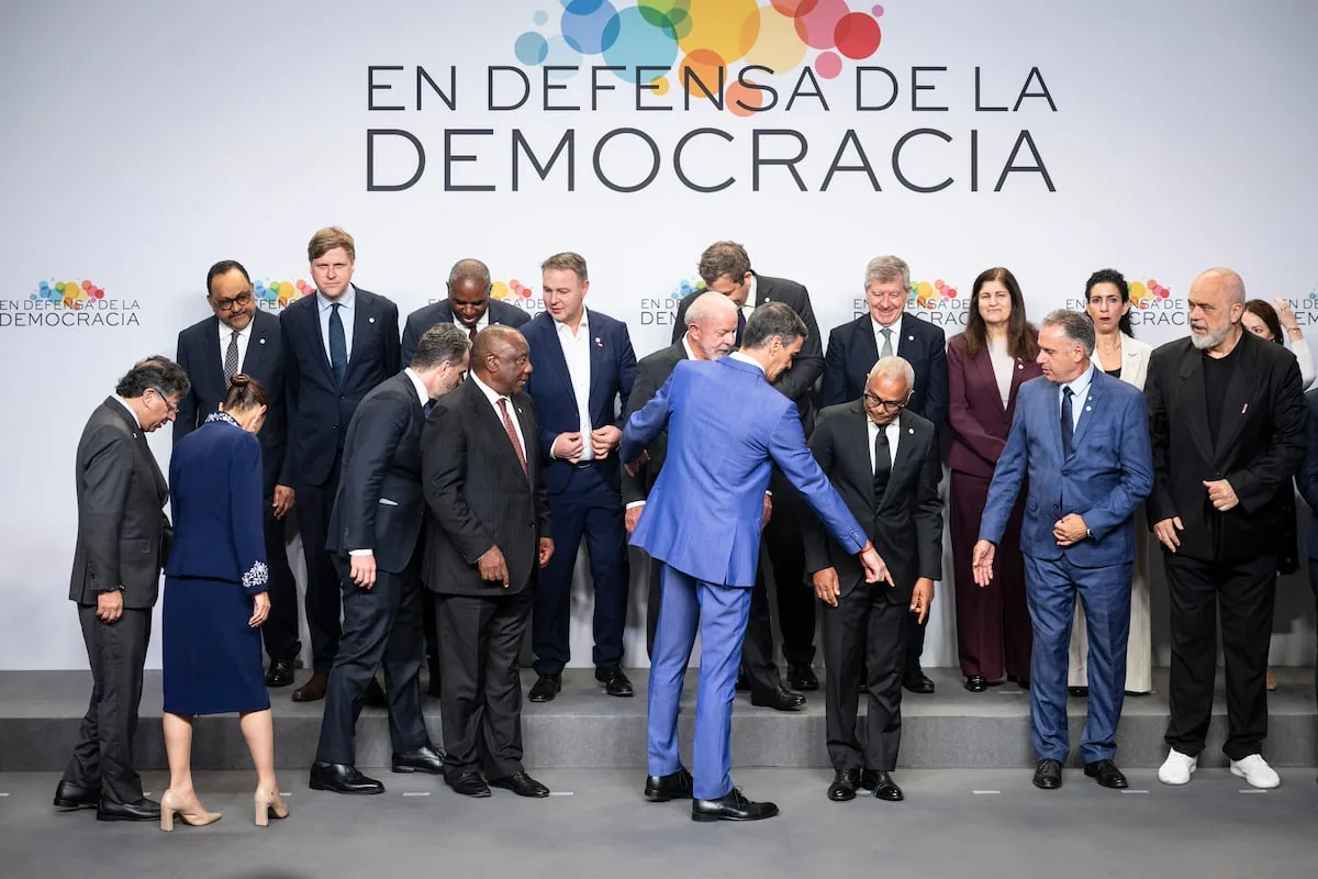 Sánchez advocates for progressive unity against Trump: “Democracy must not be taken for granted”